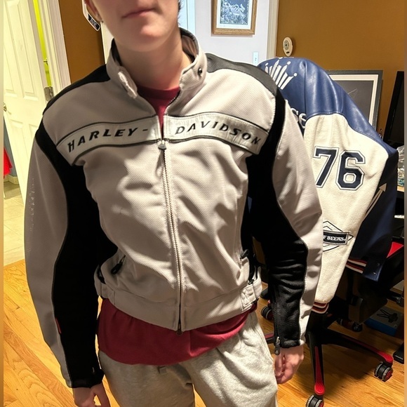 Harley-Davidson Women’s Motorcycle Jacket S Black / Silver Reflective - Picture 6 of 8